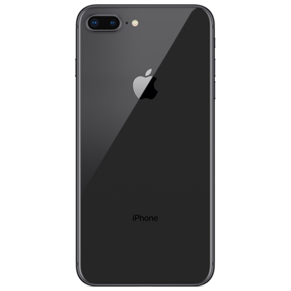 ⁦Apple iPhone 8 Plus 64GB Black – מאוקטב - שנה אחריות פרטנר - מגן זכוכית+כיסוי אחורי מתנה⁩ – תמונה ⁦3⁩