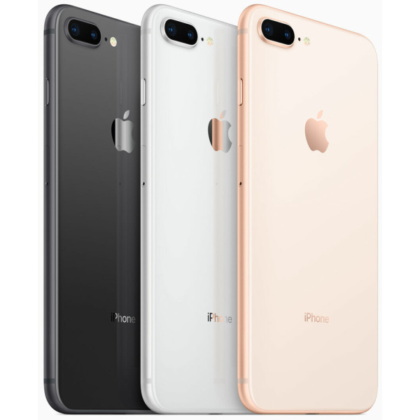 ⁦Apple iPhone 8 Plus 64GB Black – מאוקטב - שנה אחריות פרטנר - מגן זכוכית+כיסוי אחורי מתנה⁩ – תמונה ⁦7⁩
