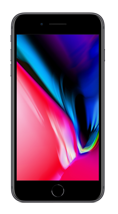 Apple iPhone 8 Plus 256GB Black – מאוקטב - שנה אחריות פרטנר - מגן זכוכית+כיסוי אחורי מתנה – תמונה 2