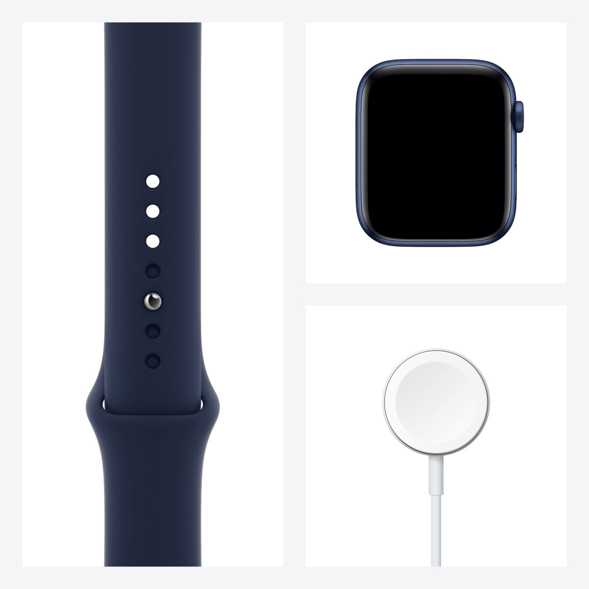 Apple Watch Series 6 40mm OLED GPS Blue - שנה אחריות פרטנר – תמונה 7