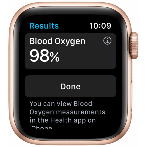 ⁦Apple Watch Series 6 40mm OLED GPS Gold - שנה אחריות פרטנר⁩ – תמונה ⁦3⁩
