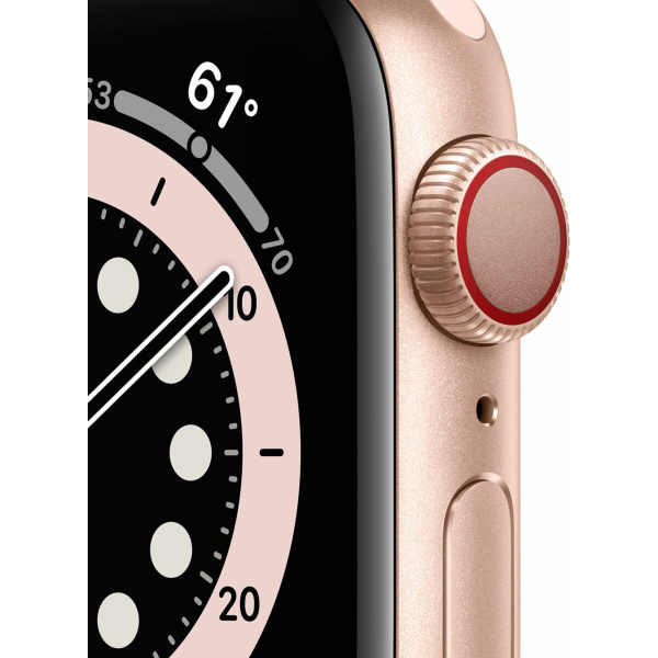 ⁦Apple Watch Series 6 40mm OLED GPS Gold - שנה אחריות פרטנר⁩ – תמונה ⁦2⁩