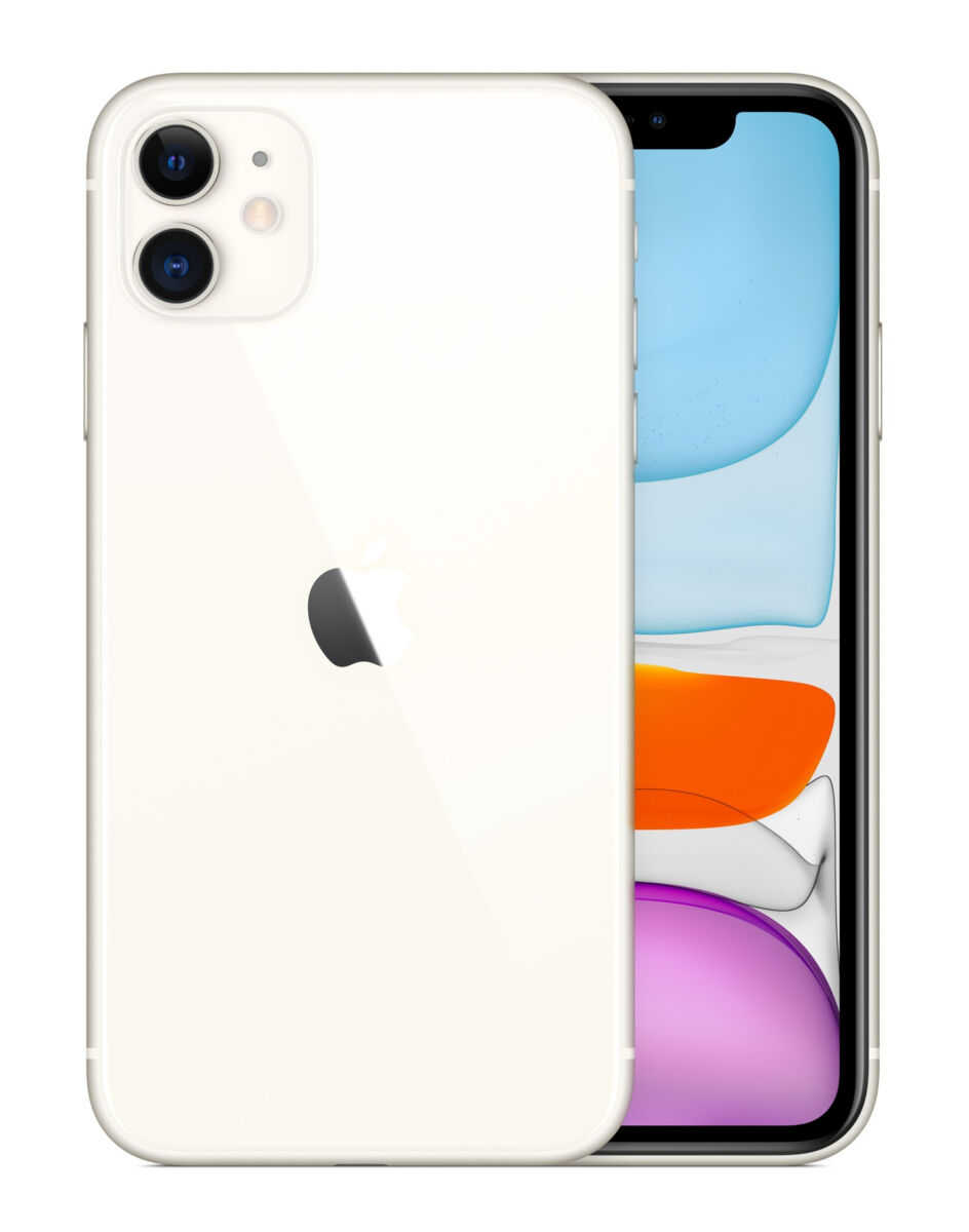 Apple iPhone 11 128GB White – מאוקטב - שנה אחריות פרטנר - מגן זכוכית+כיסוי אחורי מתנה – תמונה 2