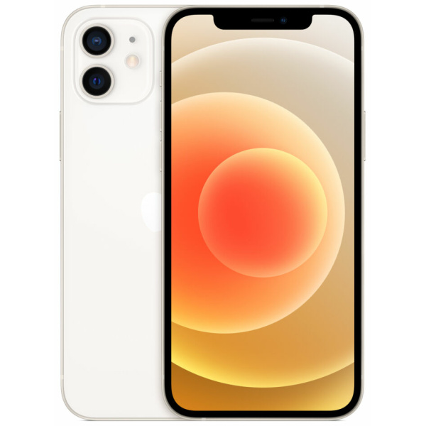 Apple iPhone 12 64GB White – מאוקטב - שנה אחריות פרטנר - מגן זכוכית+כיסוי אחורי מתנה