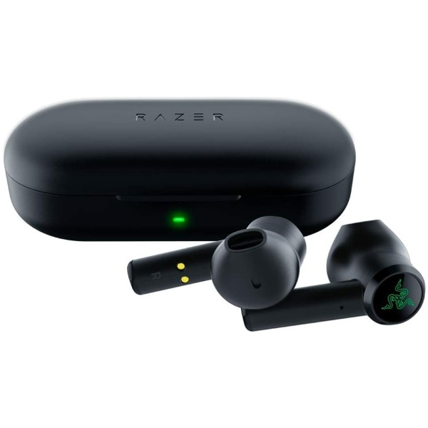 ⁦Razer Hammerhead GAMING True Wireless Earbuds 5.0 Black Green⁩ – תמונה ⁦3⁩
