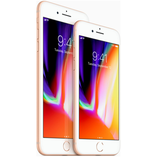 ⁦Apple iPhone 8 Plus 64GB White – מאוקטב - שנה אחריות פרטנר - מגן זכוכית+כיסוי אחורי מתנה⁩ – תמונה ⁦4⁩