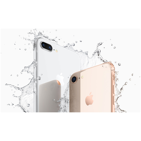 ⁦Apple iPhone 8 Plus 64GB White – מאוקטב - שנה אחריות פרטנר - מגן זכוכית+כיסוי אחורי מתנה⁩ – תמונה ⁦6⁩
