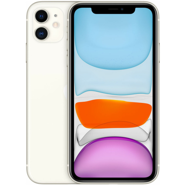 Apple iPhone 11 64GB White – מאוקטב – שנה אחריות פרטנר – מגן זכוכית+כיסוי אחורי מתנה