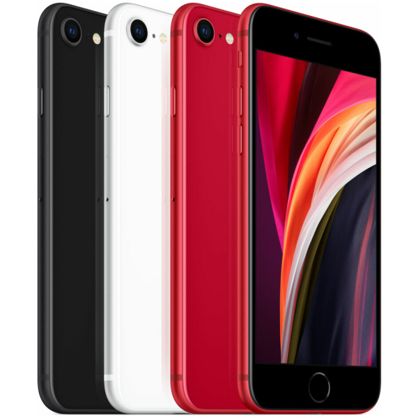 ⁦Apple iPhone SE 2020 64GB White – מאוקטב – שנה אחריות פרטנר – מגן זכוכית+כיסוי אחורי מתנה⁩ – תמונה ⁦6⁩