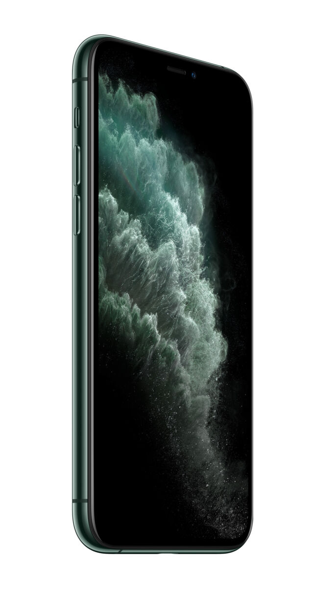 Apple iPhone 11 Pro 64GB Midnight Green Black – מאוקטב - שנה אחריות פרטנר - מגן זכוכית+כיסוי אחורי מתנה – תמונה 3
