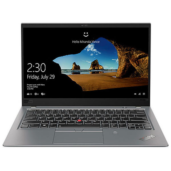 ⁦Lenovo ThinkPad X1 Carbon Core™ i7-8650U 16GB 512GB SSD 14" (1920x1080) Win 11 Pro Silver 1.1KG – תיק מתנה-מוחדש- שנה אחריות⁩ – תמונה ⁦2⁩