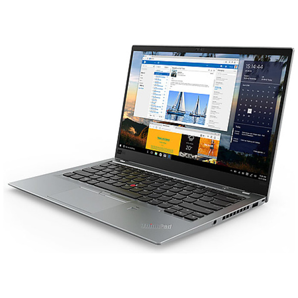 ⁦Lenovo ThinkPad X1 Carbon Core™ i7-8650U 16GB 512GB SSD 14" (1920x1080) Win 11 Pro Silver 1.1KG – תיק מתנה-מוחדש- שנה אחריות⁩ – תמונה ⁦4⁩