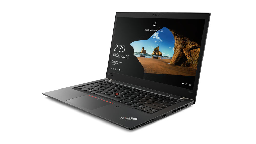 Lenovo ThinkPad T480s Core™ i7-8550U 16GB 256GB SSD 14″ FHD(1920 x 1080) Win 11Pro Black 1.3KG – תיק מתנה-מוחדש- שנה אחריות – תמונה 6