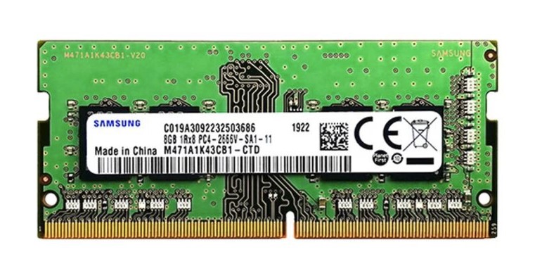 Samsung 8GB DDR4 2666MHz for laptop- זיכרון למחשב נייד