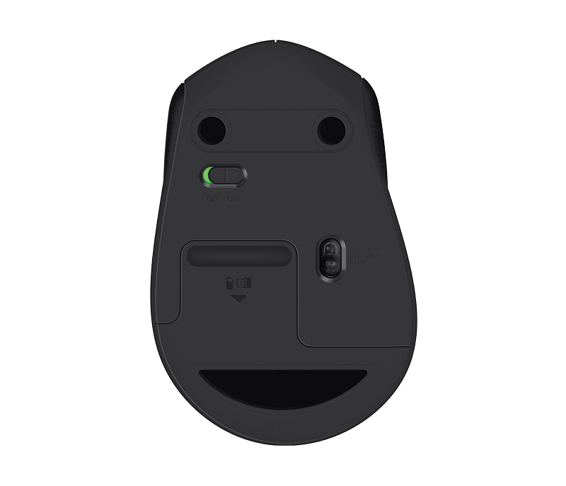 עכבר אלחוטי - Logitech M330 SILENT PLUS BLACK – תמונה 2