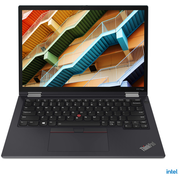 ⁦Lenovo ThinkPad X13 YOGA Core™ i5-1145G7 16GB 512GB SSD 13.3″ Touch (1920×1080) 2-in-1 Win 11 Pro -עט-Black – תיק מתנה-מוחדש- שנה אחריות⁩ – תמונה ⁦4⁩