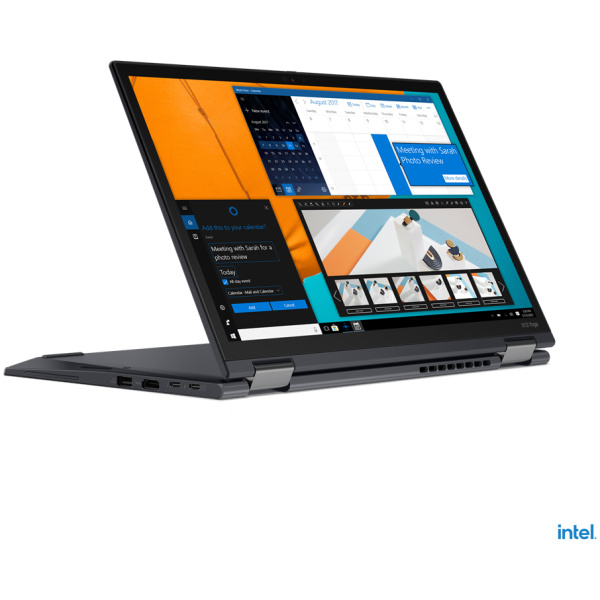 ⁦Lenovo ThinkPad X13 YOGA Core™ i5-1145G7 16GB 512GB SSD 13.3″ Touch (1920×1080) 2-in-1 Win 11 Pro -עט-Black – תיק מתנה-מוחדש- שנה אחריות⁩ – תמונה ⁦3⁩