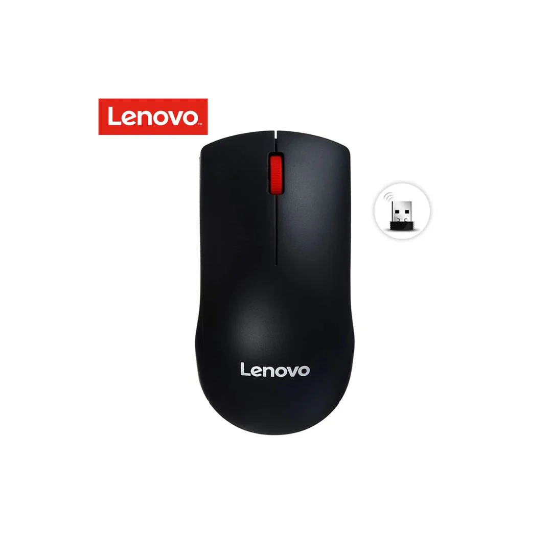 Lenovo M120 Pro Wireless Mouse 2.4GHz With USB Lightweight Ergonomic Optical Wireless Mouse For PC Or Laptop