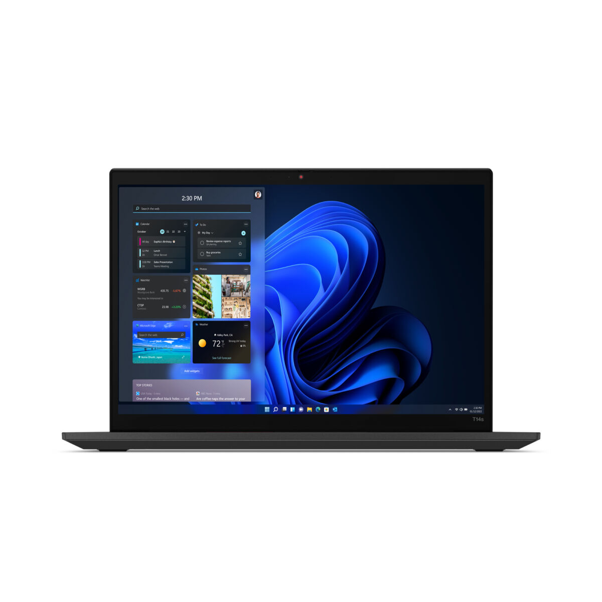 Lenovo ThinkPad T14S G3 Core™ i5-1245U 16GB 256GB SSD 14″ FHD Win 11Pro Black – תיק מתנה-מוחדש- שנה אחריות – תמונה 2